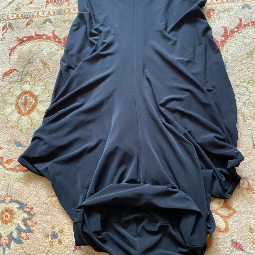 NEW Long black skirt, unique and dramatic, Size 8, - Picture 5 of 7
